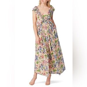 Hofmann Copenhagen Catharina Dress Spring Floral, Vacation UK 40 US Sz 8